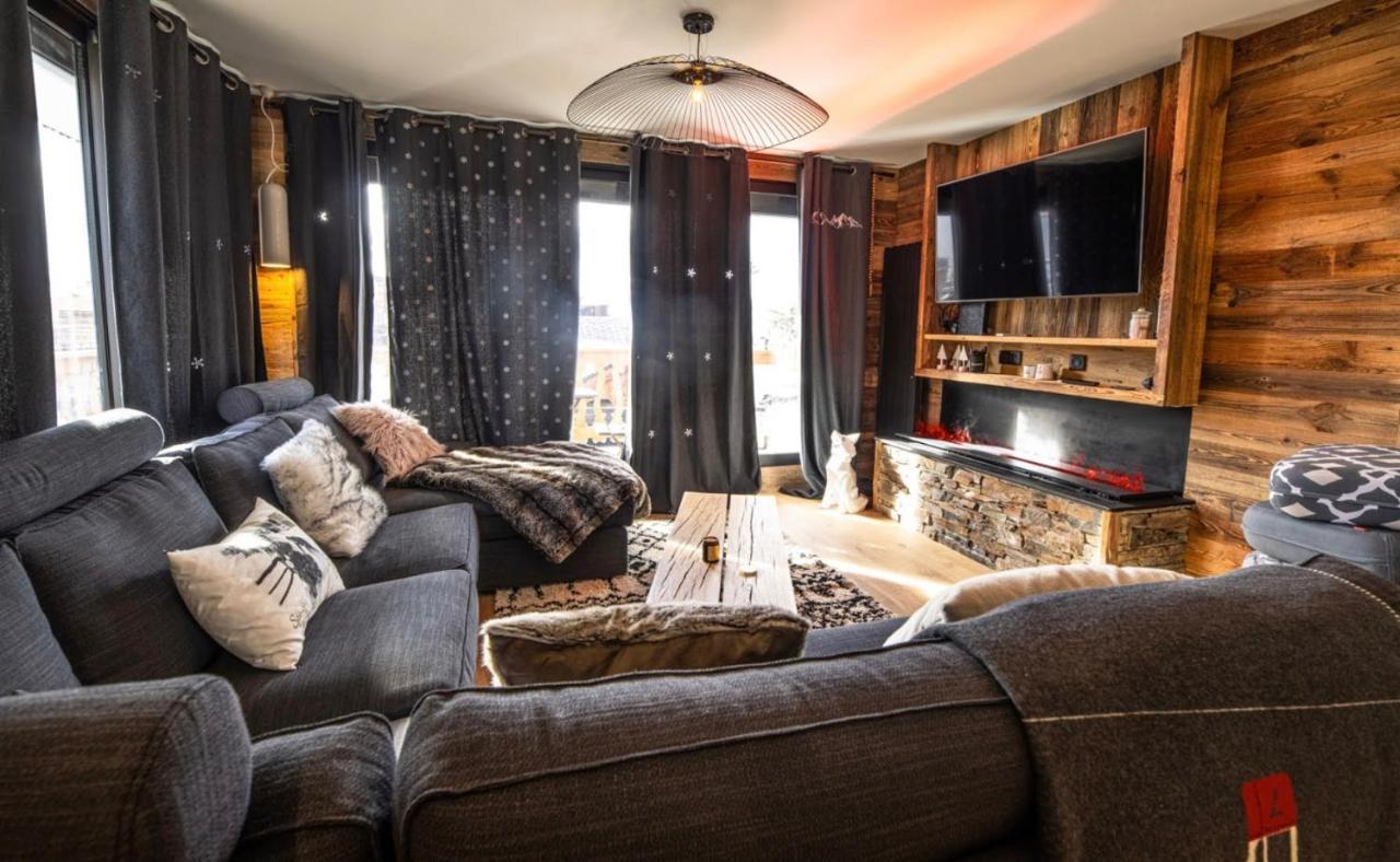 Spot, Exceptl 80 M2, Centre Alpe D Huez, Ski Au Pied, Menandiere, 8 Pers, 3Ch, 3Sdb 拉普德兹 外观 照片